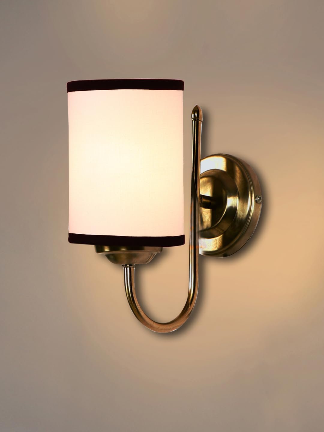 Multicolor Wall Lamp | Elegant Steel & Fabric Design | Stylish Ambient Light for Home, Office, Living Room, Bedroom, Hallway | Modern Decorative Wall Sconce - Model DTG22