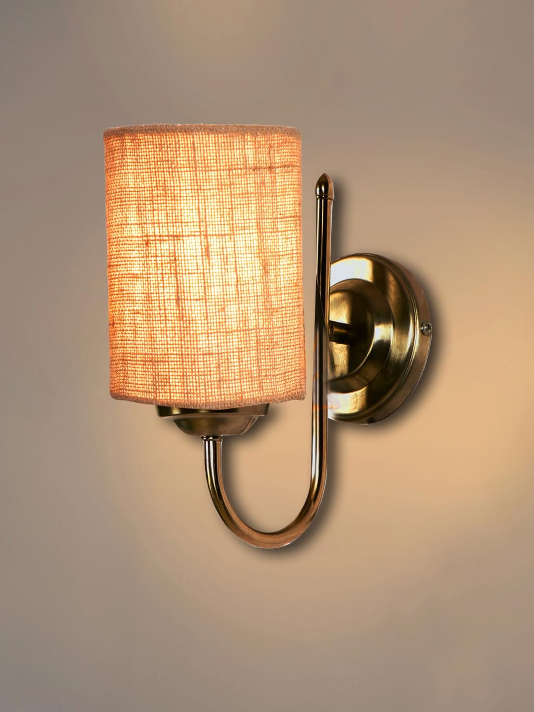 Multicolor Wall Lamp | Elegant Steel & Fabric Design | Stylish Ambient Light for Home, Office, Living Room, Bedroom, Hallway | Modern Decorative Wall Sconce - Model DTG23
