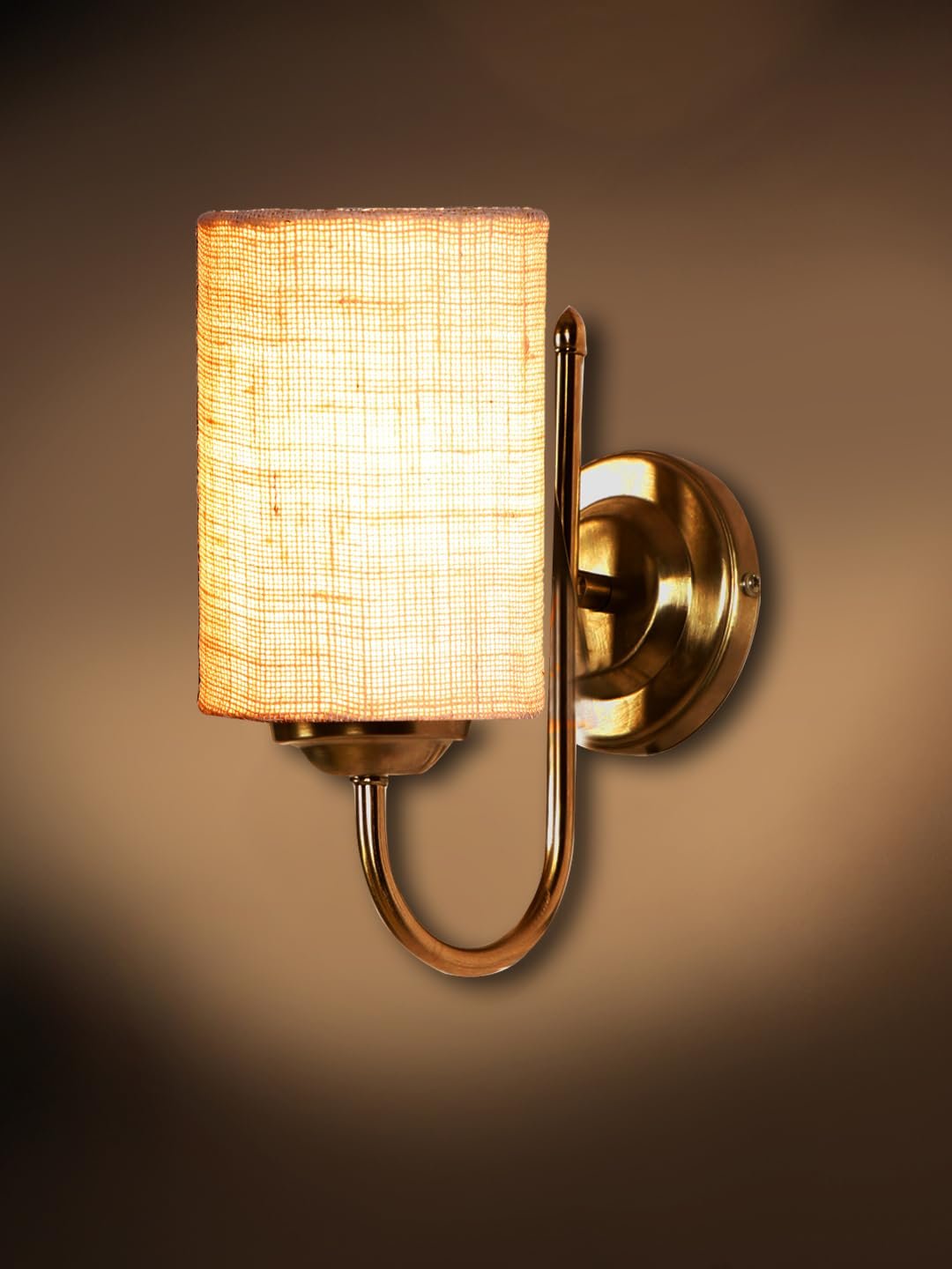 Multicolor Wall Lamp | Elegant Steel & Fabric Design | Stylish Ambient Light for Home, Office, Living Room, Bedroom, Hallway | Modern Decorative Wall Sconce - Model DTG24