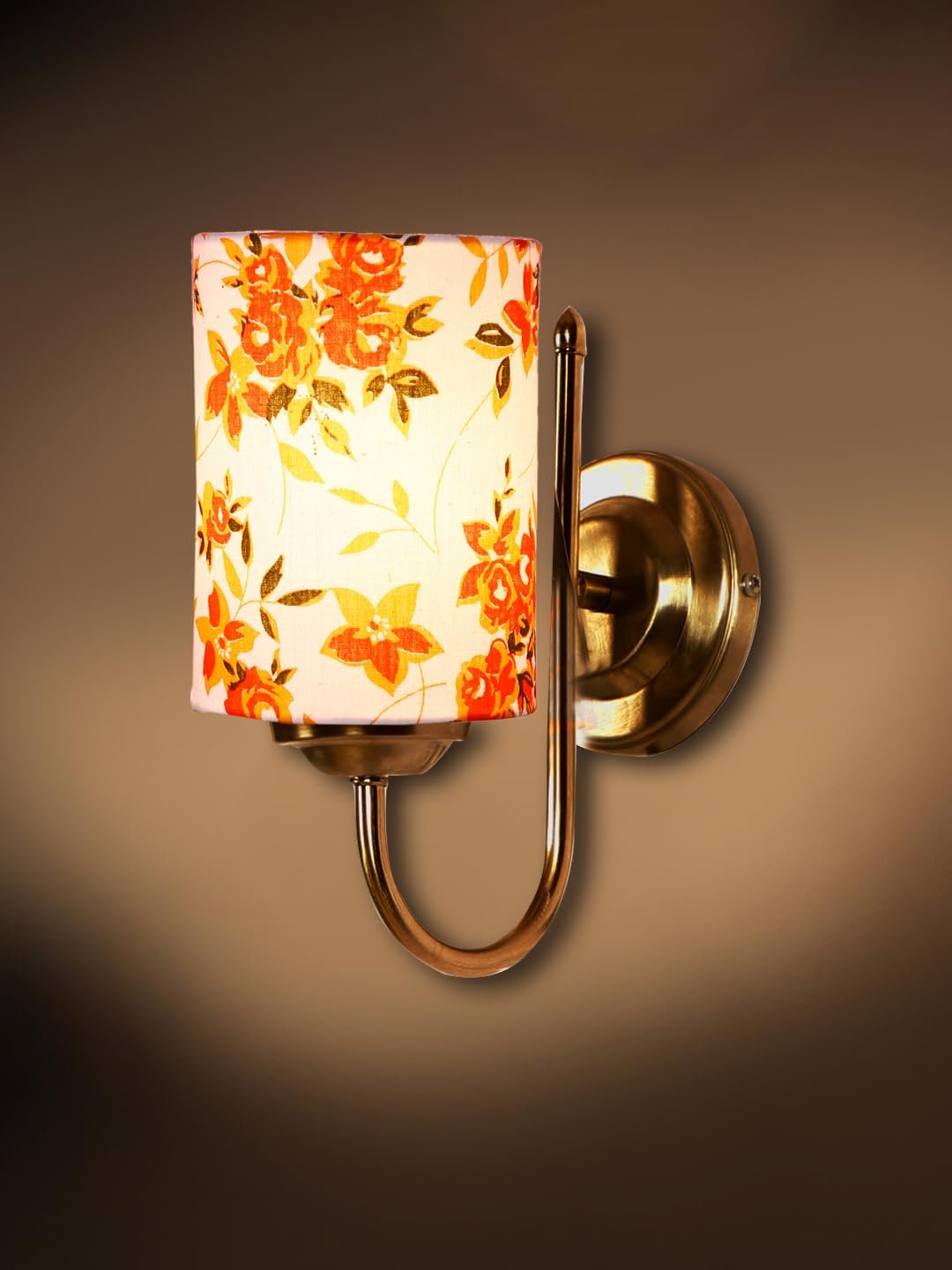 Multicolor Wall Lamp | Elegant Steel & Fabric Design | Stylish Ambient Light for Home, Office, Living Room, Bedroom, Hallway | Modern Decorative Wall Sconce - Model DTG29