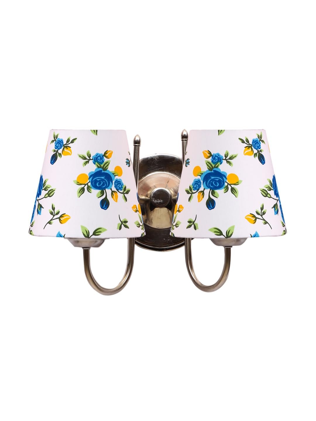 Multicolor Wall Lamp | Elegant Steel & Fabric Design | Stylish Ambient Light for Home, Office, Living Room, Bedroom, Hallway | Modern Decorative Wall Sconce - Model DTG43