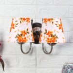 Multicolor Wall Lamp | Elegant Steel & Fabric Design | Stylish Ambient Light for Home, Office, Living Room, Bedroom, Hallway | Modern Decorative Wall Sconce – Model DTG44