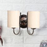 Multicolor Wall Lamp | Elegant Steel & Fabric Design | Stylish Ambient Light for Home, Office, Living Room, Bedroom, Hallway | Modern Decorative Wall Sconce – Model DTG46