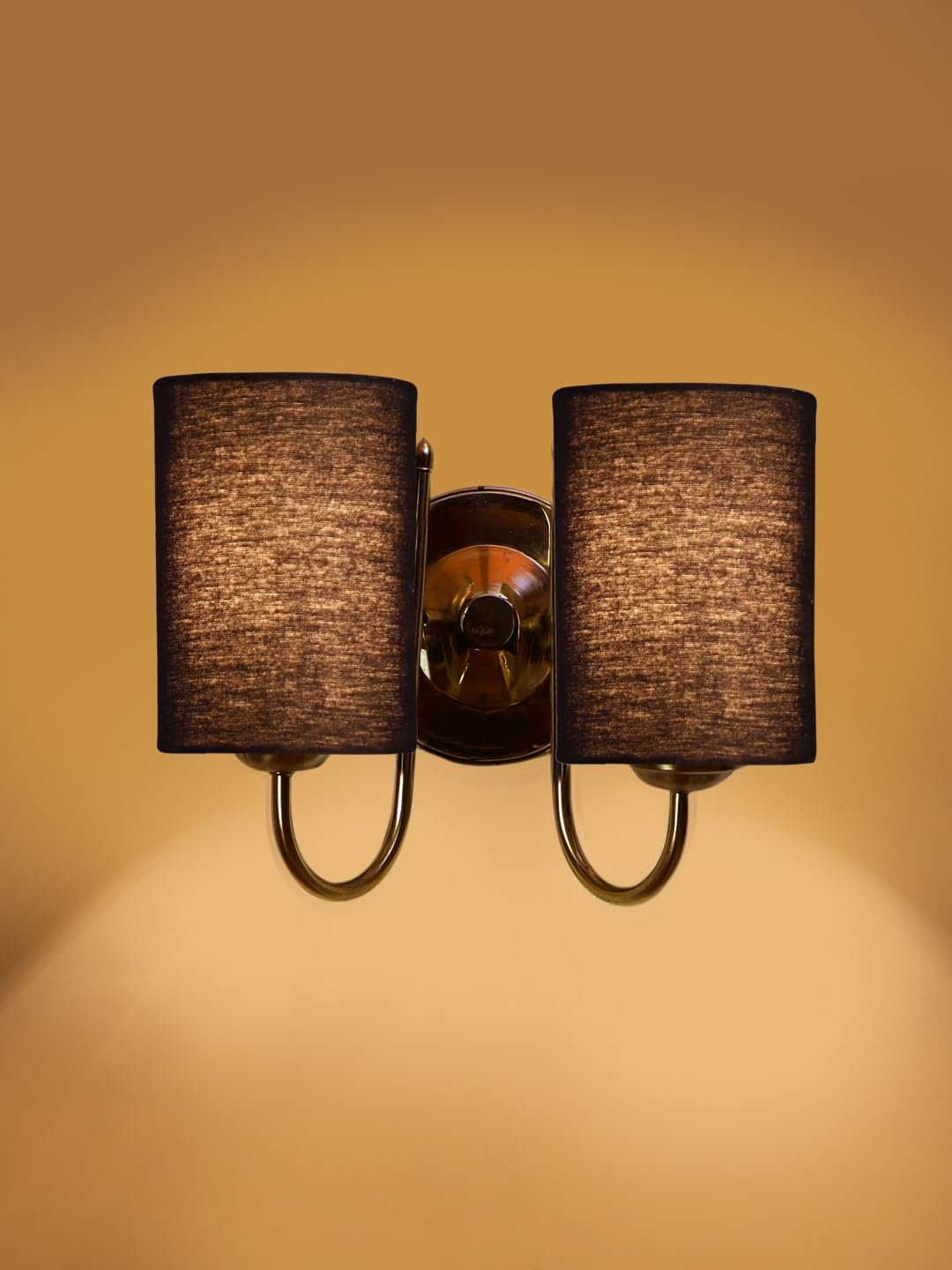 Multicolor Wall Lamp | Elegant Steel & Fabric Design | Stylish Ambient Light for Home, Office, Living Room, Bedroom, Hallway | Modern Decorative Wall Sconce - Model DTG47