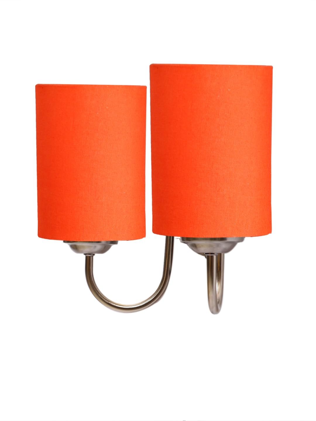 Multicolor Wall Lamp | Elegant Steel & Fabric Design | Stylish Ambient Light for Home, Office, Living Room, Bedroom, Hallway | Modern Decorative Wall Sconce - Model DTG49