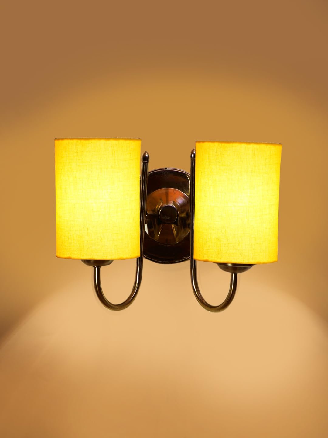 Multicolor Wall Lamp | Elegant Steel & Fabric Design | Stylish Ambient Light for Home, Office, Living Room, Bedroom, Hallway | Modern Decorative Wall Sconce - Model DTG50