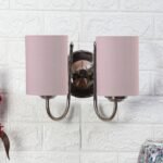 Multicolor Wall Lamp | Elegant Steel & Fabric Design | Stylish Ambient Light for Home, Office, Living Room, Bedroom, Hallway | Modern Decorative Wall Sconce – Model DTG51