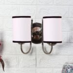 Multicolor Wall Lamp | Elegant Steel & Fabric Design | Stylish Ambient Light for Home, Office, Living Room, Bedroom, Hallway | Modern Decorative Wall Sconce – Model DTG52