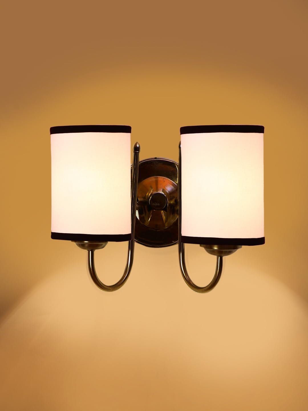Multicolor Wall Lamp | Elegant Steel & Fabric Design | Stylish Ambient Light for Home, Office, Living Room, Bedroom, Hallway | Modern Decorative Wall Sconce - Model DTG52