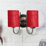 Multicolor Wall Lamp | Elegant Steel & Fabric Design | Stylish Ambient Light for Home, Office, Living Room, Bedroom, Hallway | Modern Decorative Wall Sconce – Model DTG56