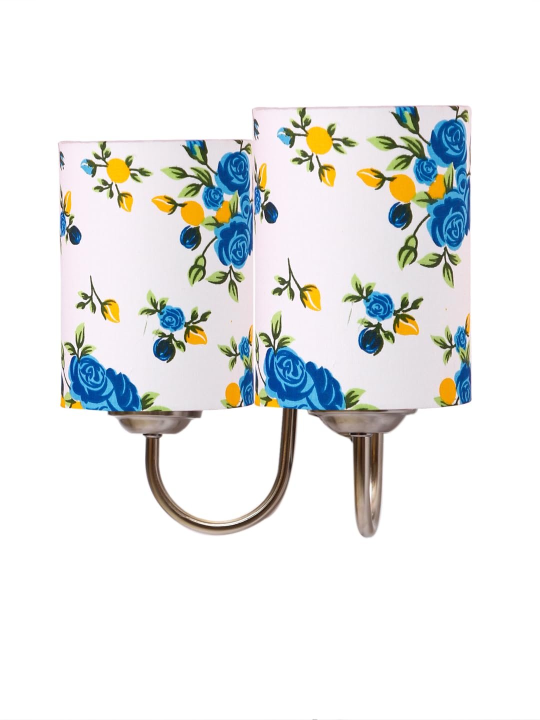 Multicolor Wall Lamp | Elegant Steel & Fabric Design | Stylish Ambient Light for Home, Office, Living Room, Bedroom, Hallway | Modern Decorative Wall Sconce - Model DTG58