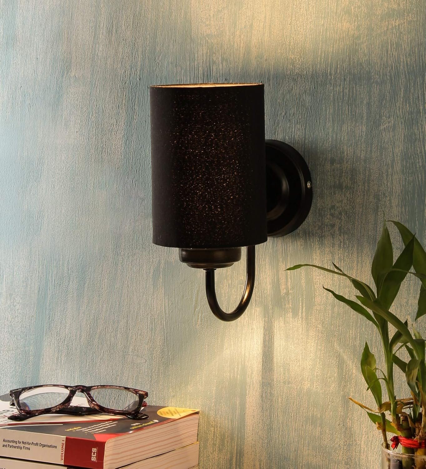 Multicolor Wall Lamp | Elegant Cotton Design | Stylish Ambient Light for Home, Office, Living Room, Bedroom, Hallway | Modern Decorative Wall Sconce - Model DV32