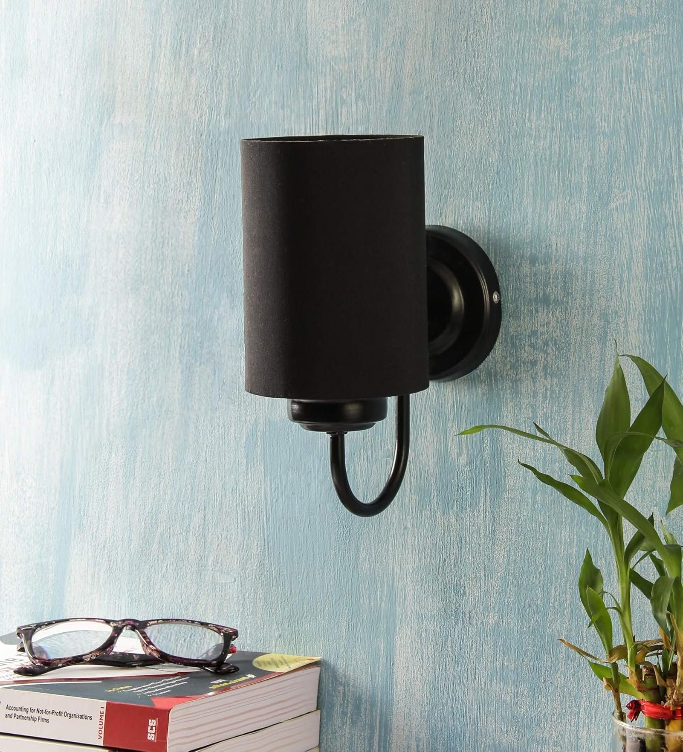 Multicolor Wall Lamp | Elegant Cotton Design | Stylish Ambient Light for Home, Office, Living Room, Bedroom, Hallway | Modern Decorative Wall Sconce - Model DV32