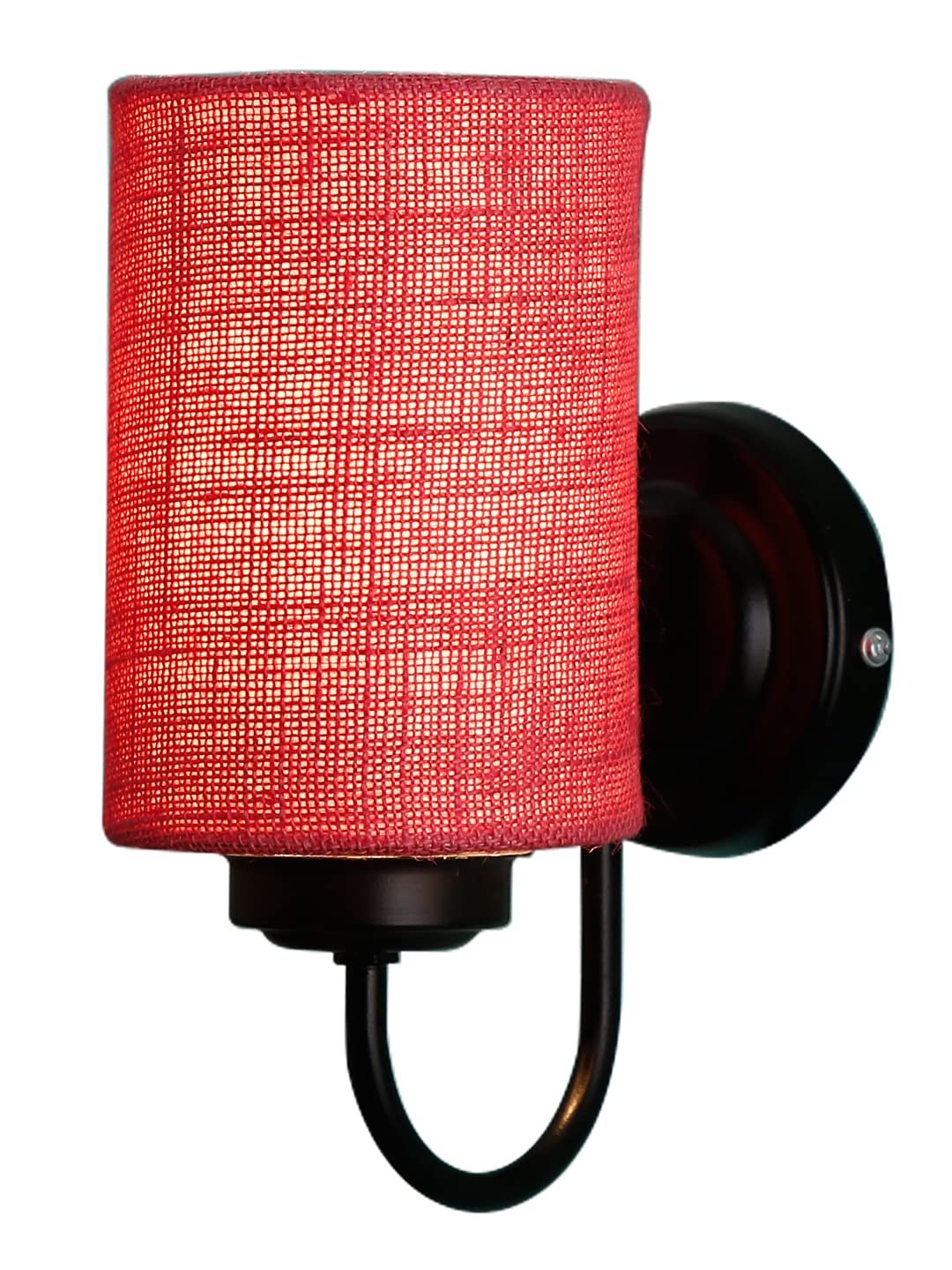 Multicolor Wall Lamp | Elegant Jute Material | Stylish Ambient Light for Home, Office, Living Room, Bedroom, Hallway | Modern Decorative Wall Sconce - Model DV40