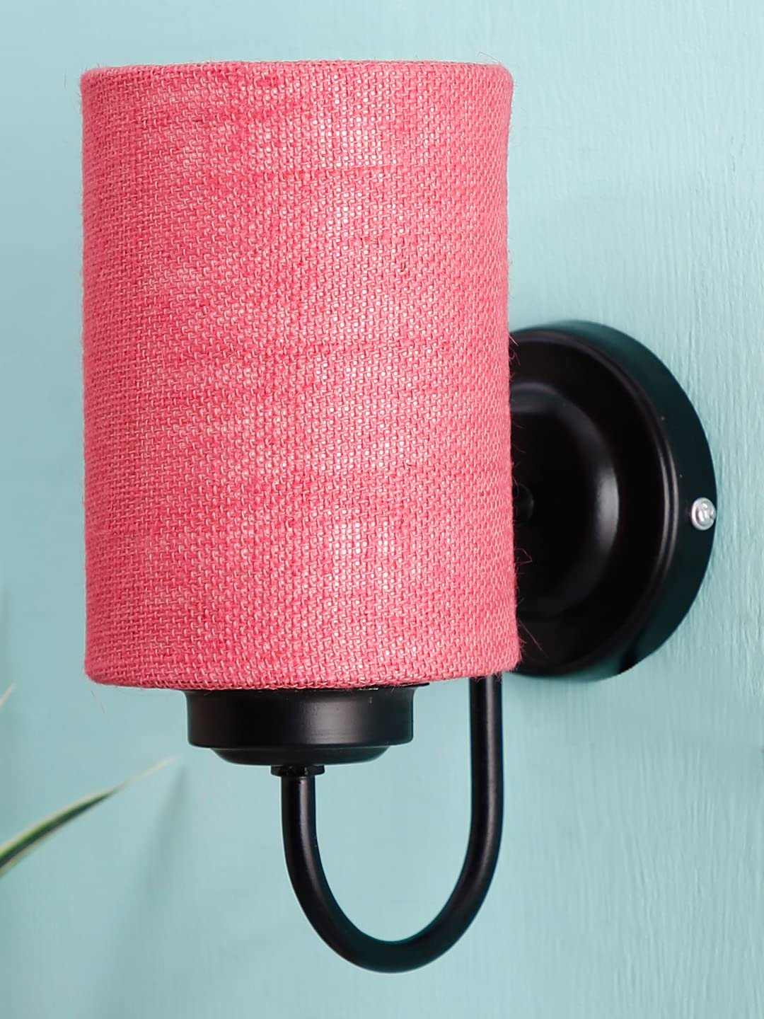 Multicolor Wall Lamp | Elegant Jute Material | Stylish Ambient Light for Home, Office, Living Room, Bedroom, Hallway | Modern Decorative Wall Sconce - Model DV40