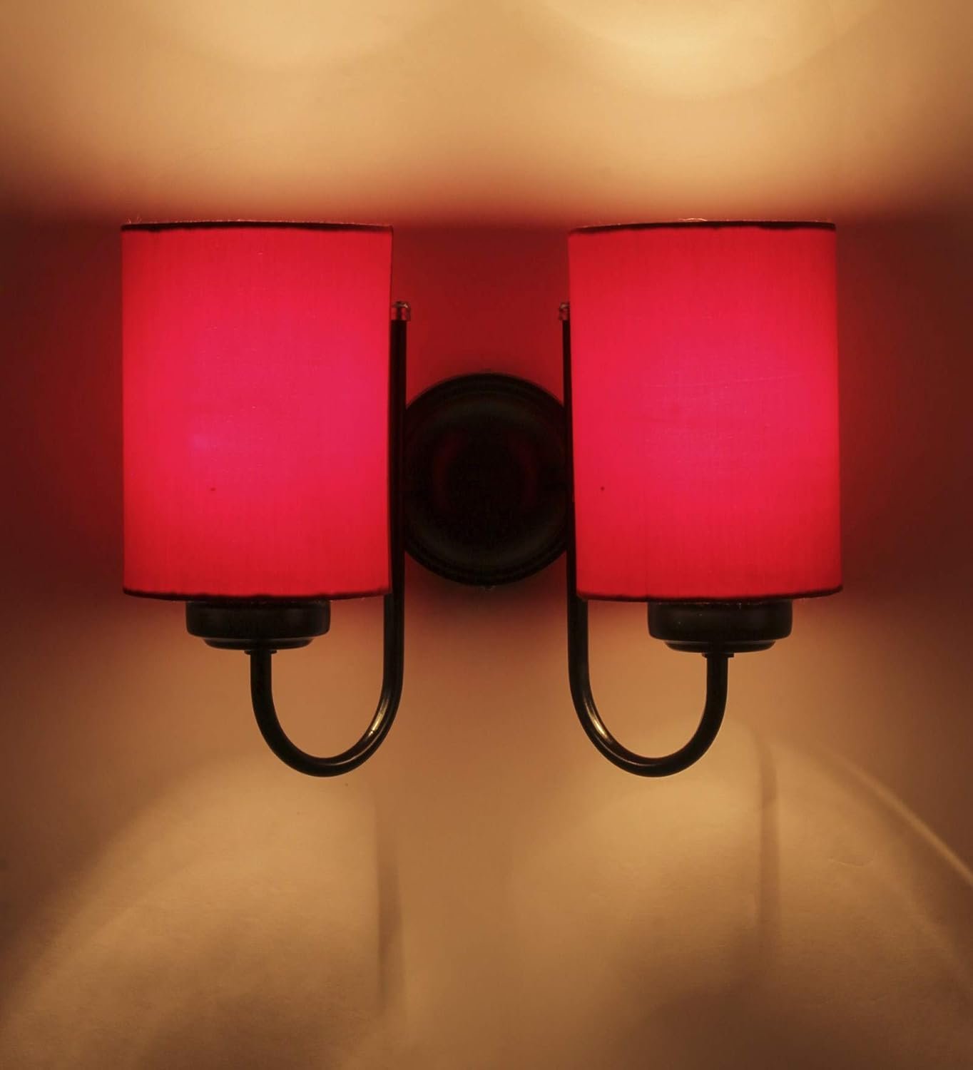 Multicolor Wall Lamp | Elegant Cotton Design | Stylish Ambient Light for Home, Office, Living Room, Bedroom, Hallway | Modern Decorative Wall Sconce - Model DV48
