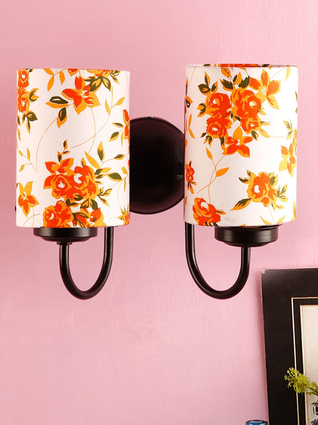 Multicolor Wall Lamp | Elegant Cotton Design | Stylish Ambient Light for Home, Office, Living Room, Bedroom, Hallway | Modern Decorative Wall Sconce - Model DV59