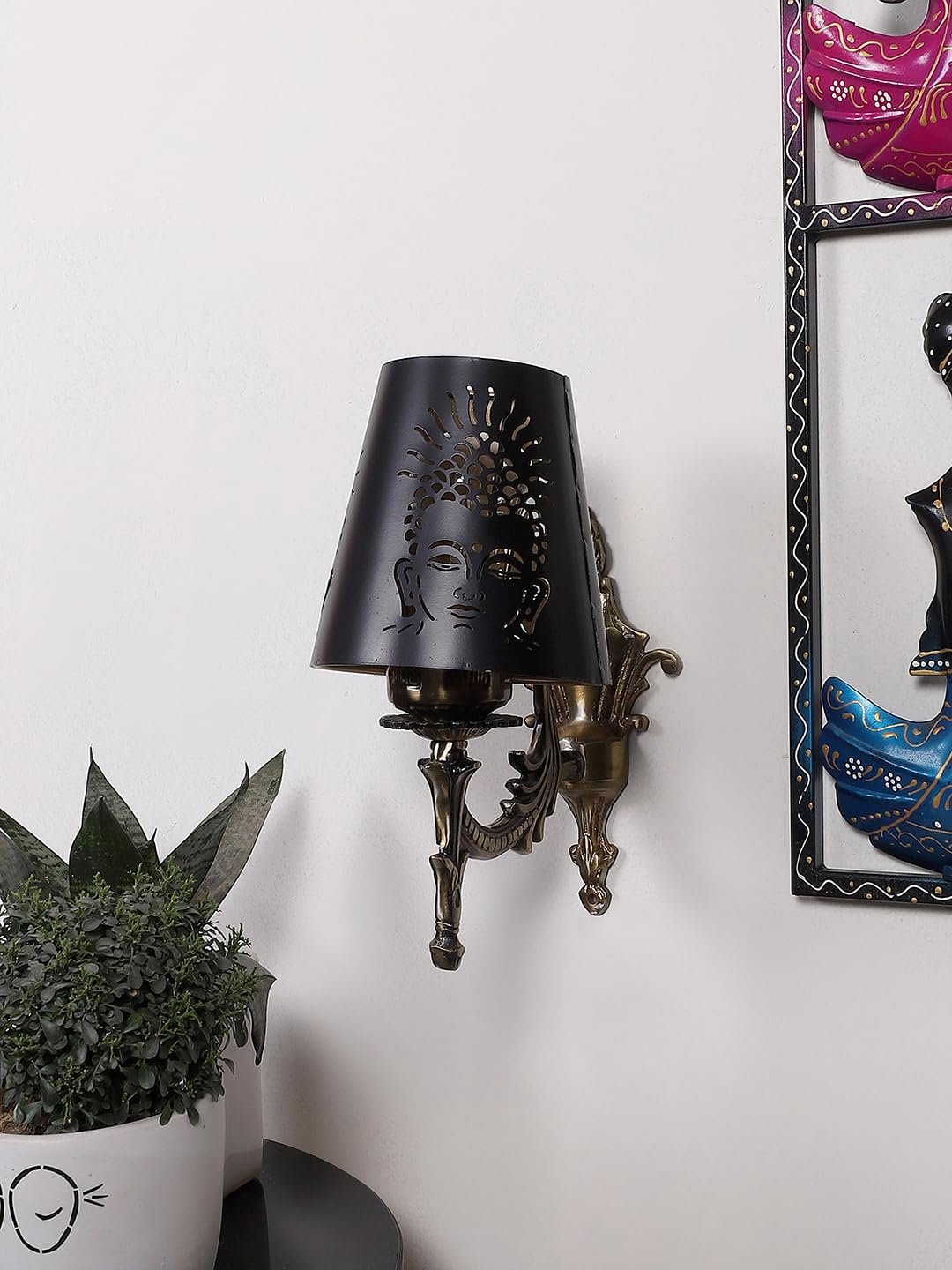 Multicolor Wall Lamp | Elegant Metal Material | Stylish Ambient Light for Home, Office, Living Room, Bedroom, Hallway | Modern Decorative Wall Sconce - Model DZW03