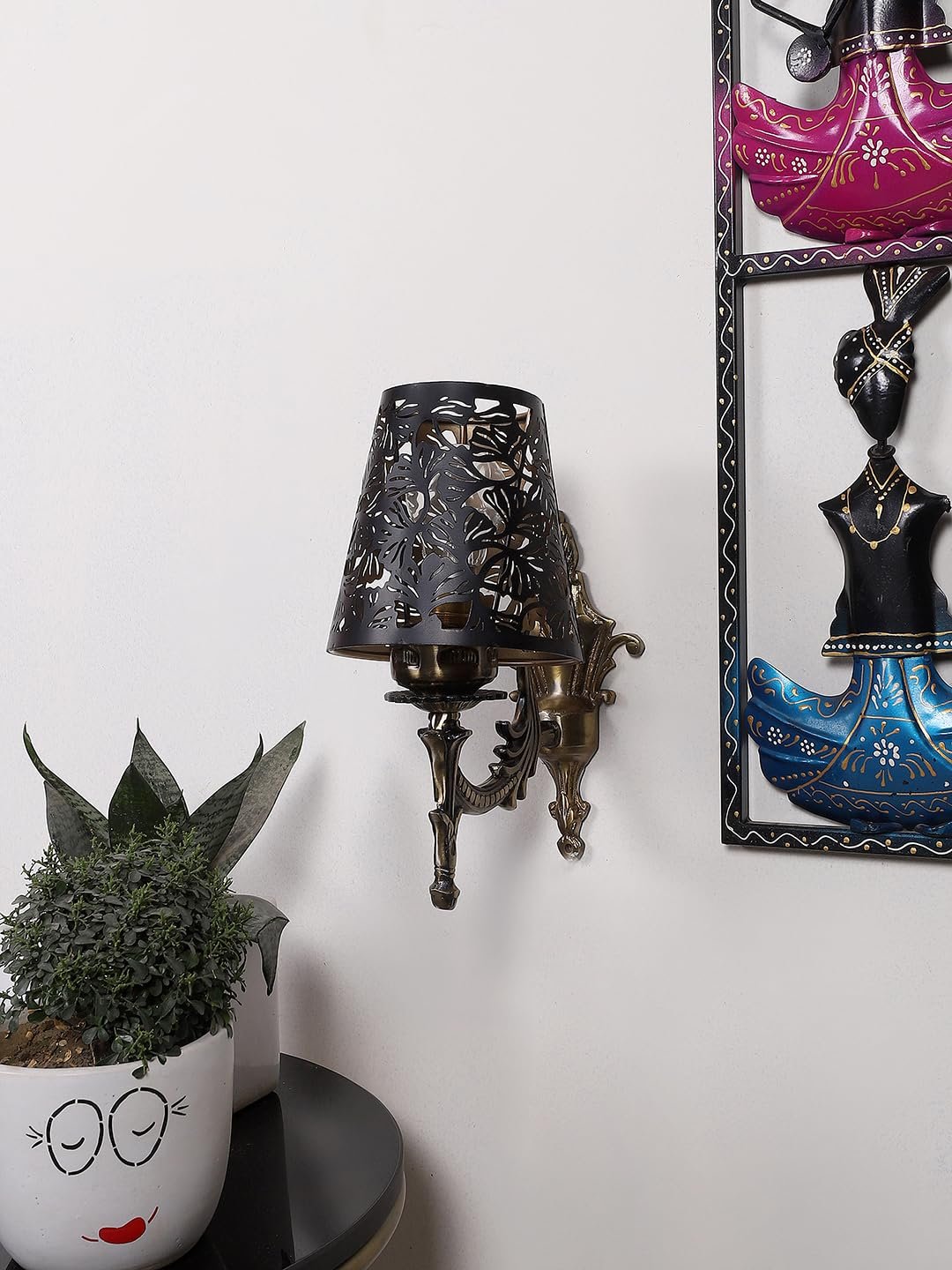 Multicolor Wall Lamp | Elegant Metal Material | Stylish Ambient Light for Home, Office, Living Room, Bedroom, Hallway | Modern Decorative Wall Sconce - Model DZW