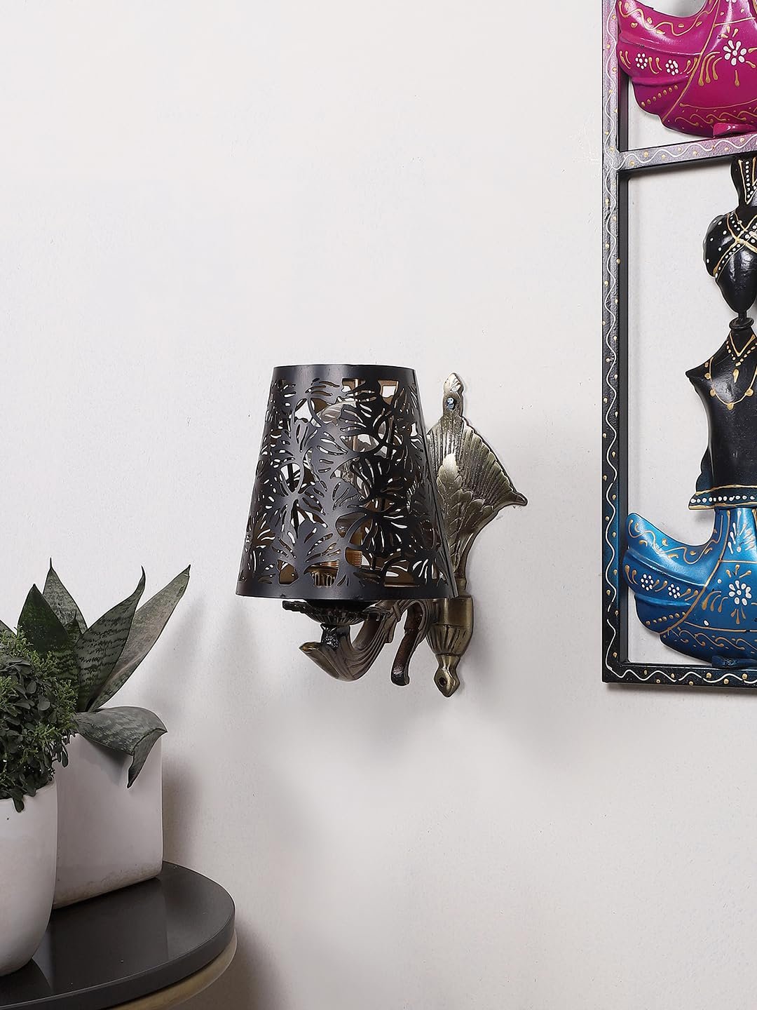 Multicolor Wall Lamp | Elegant Metal Material | Stylish Ambient Light for Home, Office, Living Room, Bedroom, Hallway | Modern Decorative Wall Sconce - Model DZW12