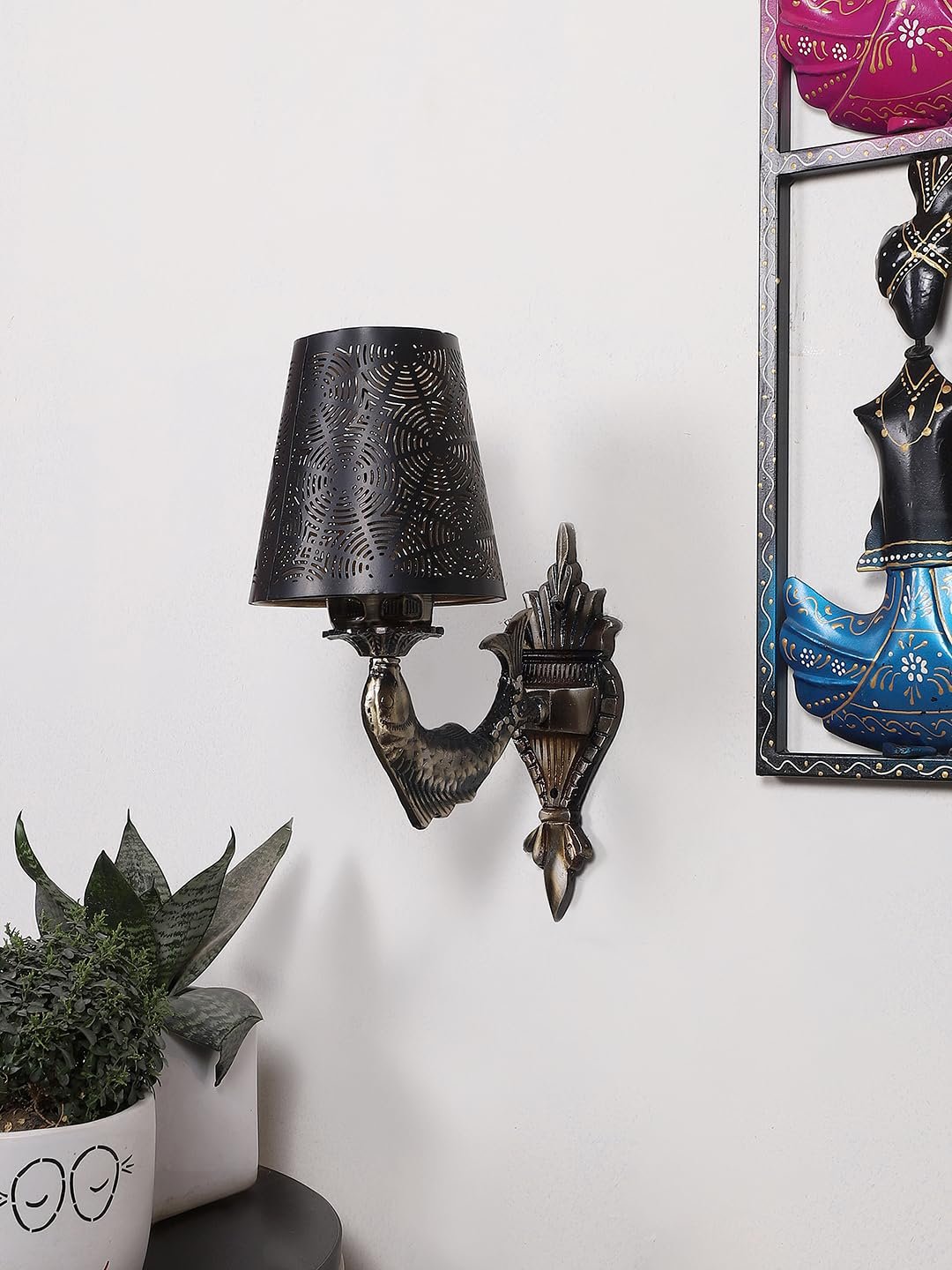 Multicolor Wall Lamp | Elegant Metal Material | Stylish Ambient Light for Home, Office, Living Room, Bedroom, Hallway | Modern Decorative Wall Sconce - Model DZW27