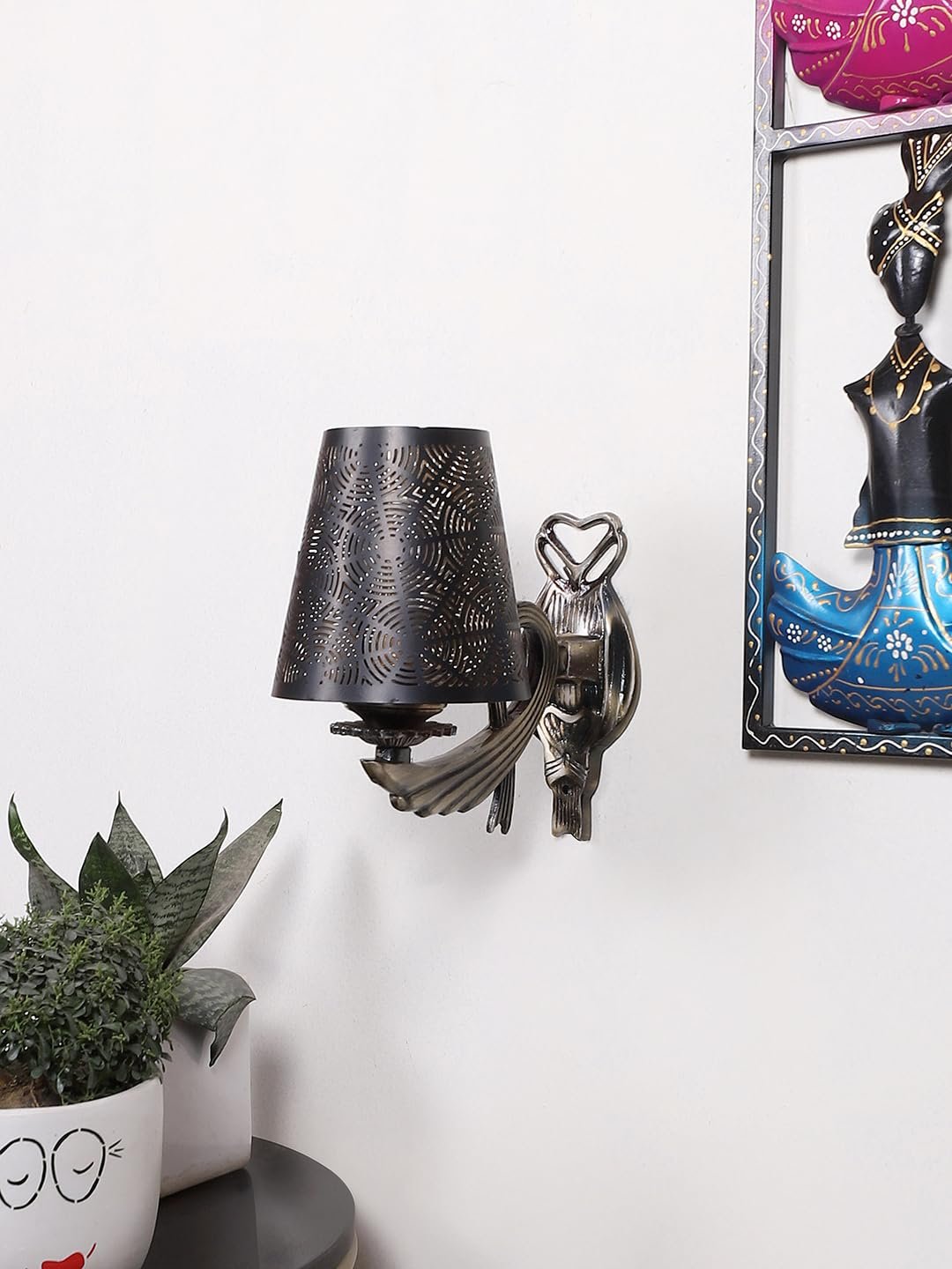 Multicolor Wall Lamp | Elegant Metal Material | Stylish Ambient Light for Home, Office, Living Room, Bedroom, Hallway | Modern Decorative Wall Sconce - Model DZW38