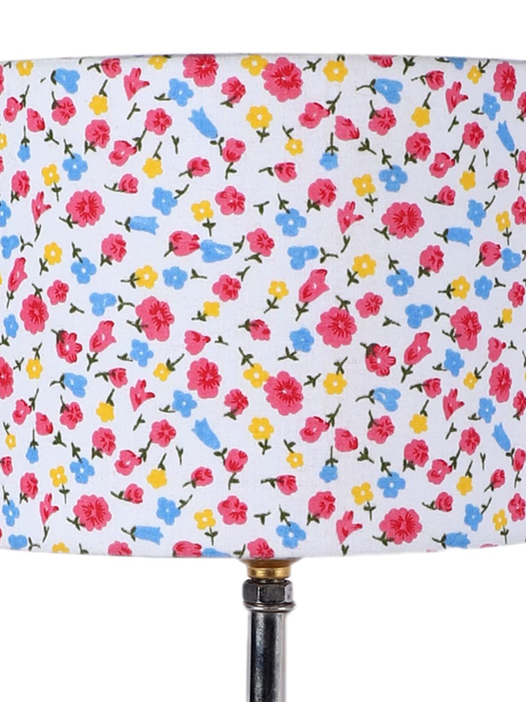 Multicolor Cotton Shade with Wood lamp Base(YK)