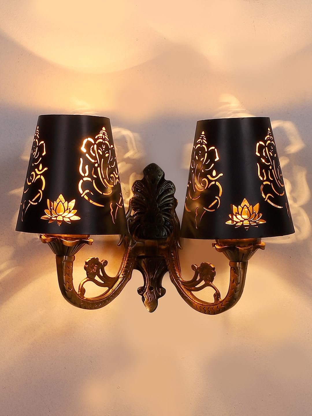 New Era 06 Light Chandelier with Etching Shades (ENG03)