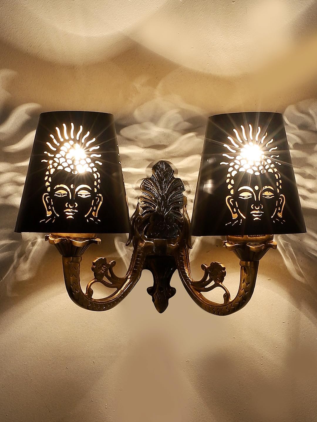 New Era 06 Light Chandelier with Etching Shades (ENG07)