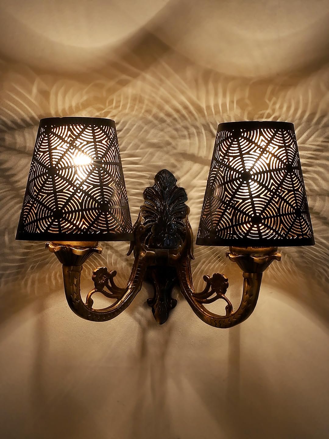 New Era 06 Light Chandelier with Etching Shades (ENG08)
