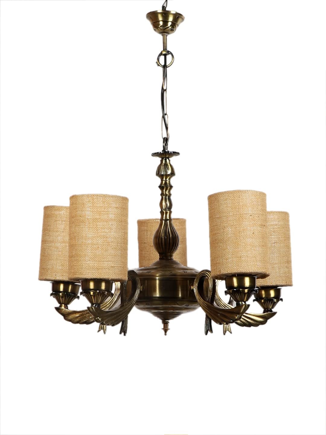 New Era  Light Chandelier with Jute Lamp Shade(ENG63)