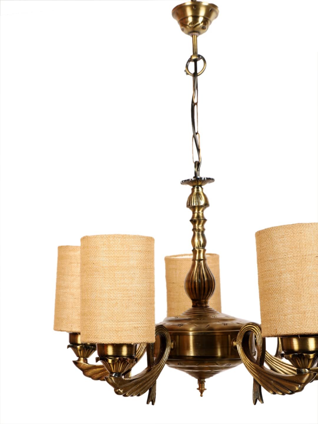 New Era  Light Chandelier with Jute Lamp Shade(ENG63)