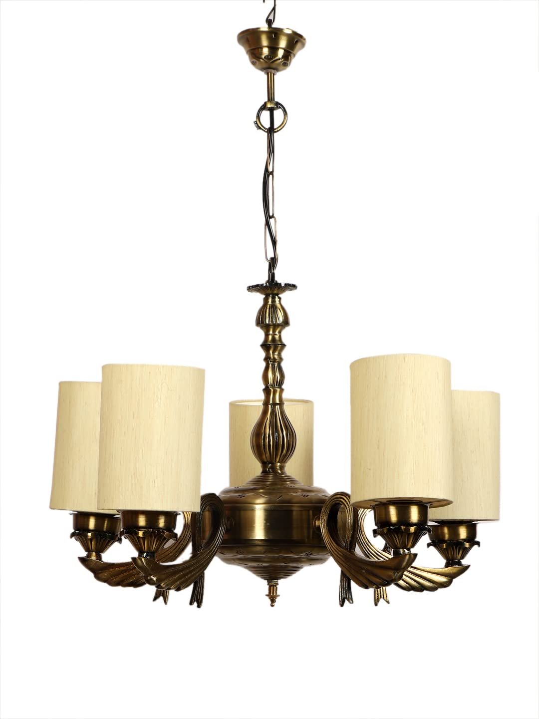 New Era  Light Chandelier with Khadi Lamp Shade(ENG64)