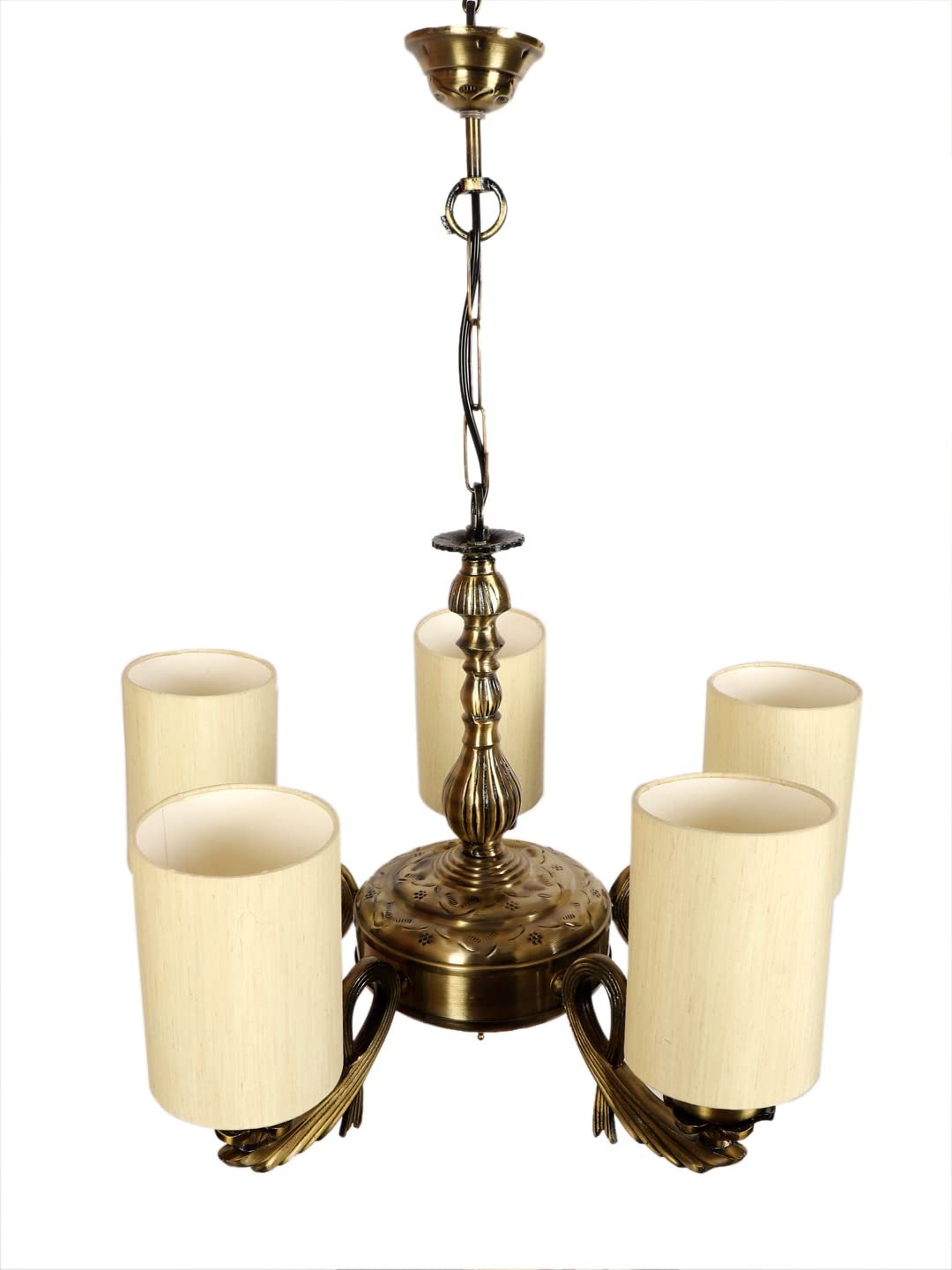 New Era  Light Chandelier with Khadi Lamp Shade(ENG64)
