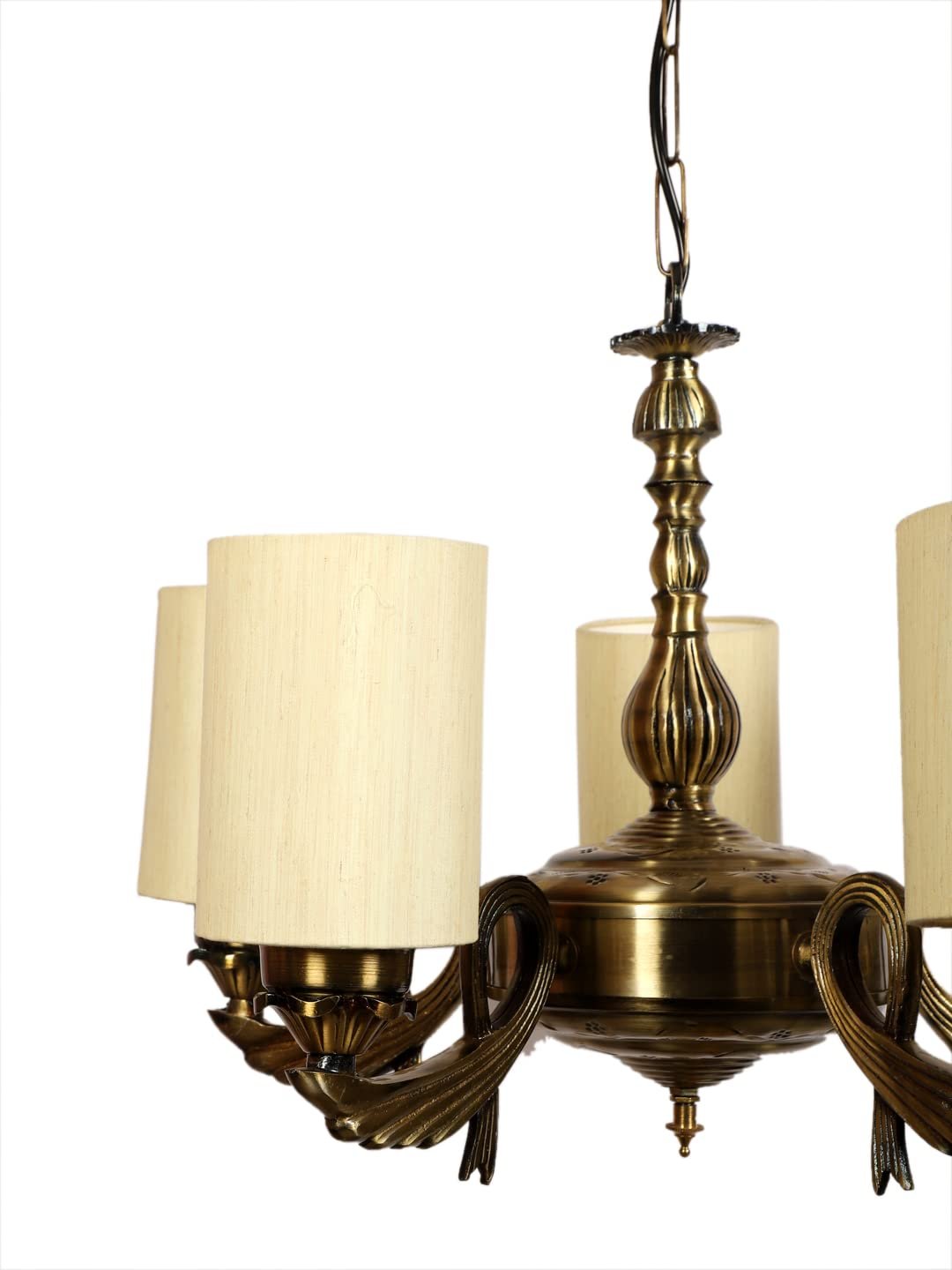 New Era  Light Chandelier with Khadi Lamp Shade(ENG64)
