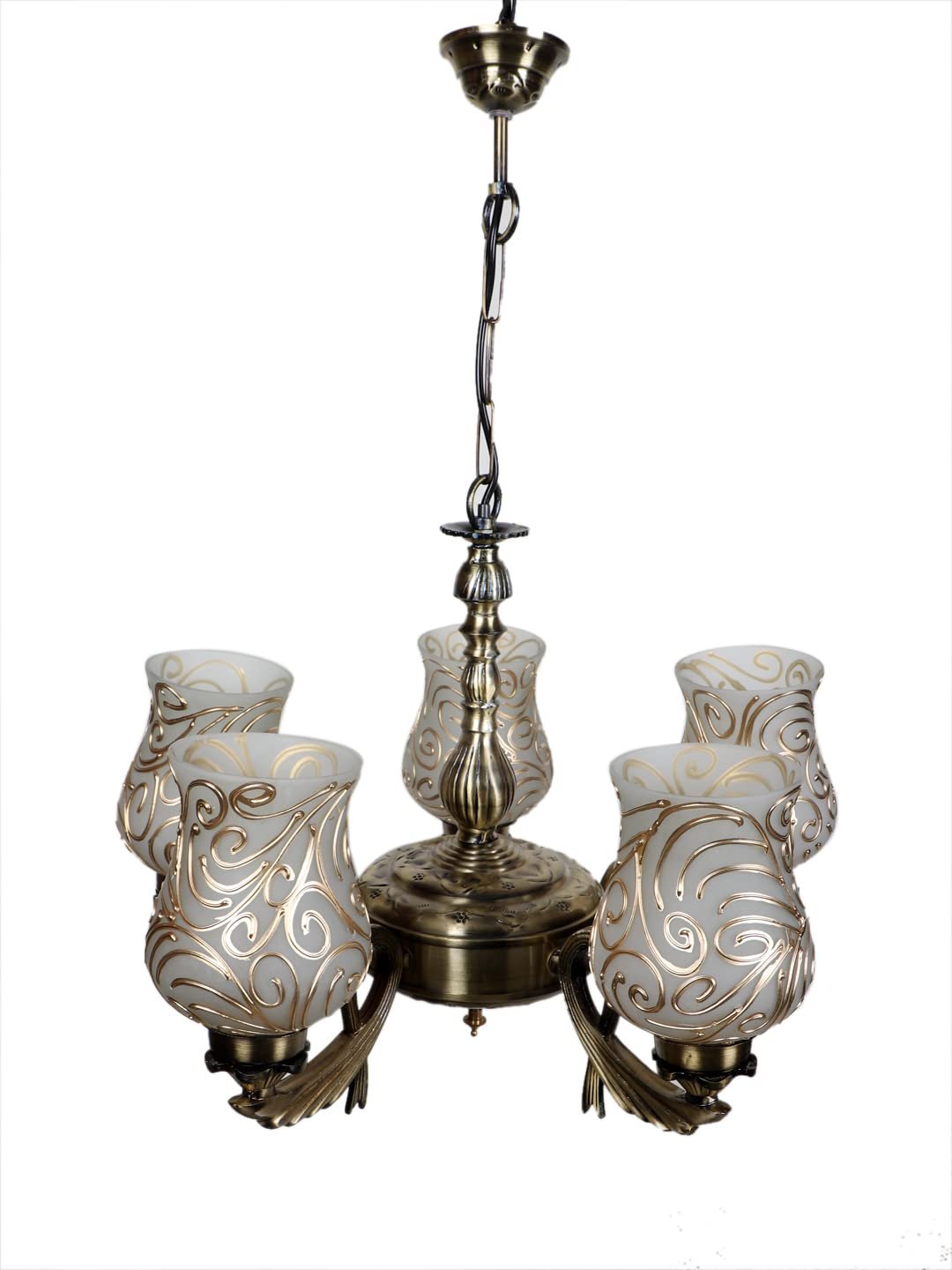 New Era  Light Chandelier with Mosaic Glass Shade (ENG71)