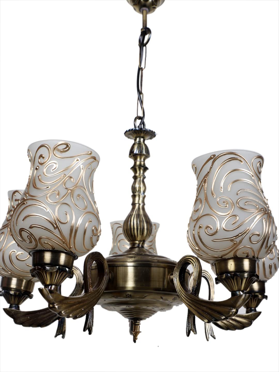 New Era  Light Chandelier with Mosaic Glass Shade (ENG71)