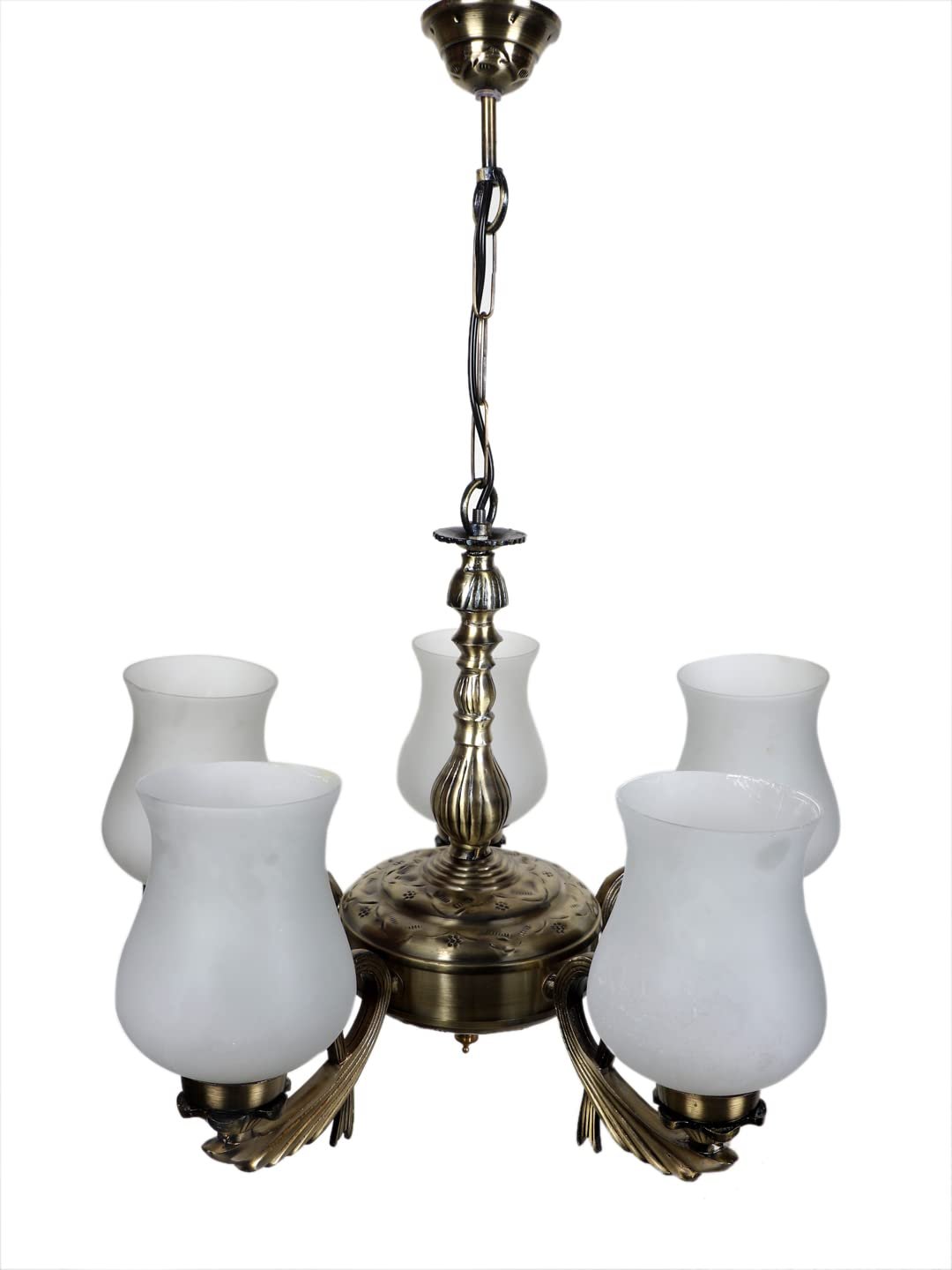 New Era  Light Chandelier with Milky Glass Shade (ENG72)