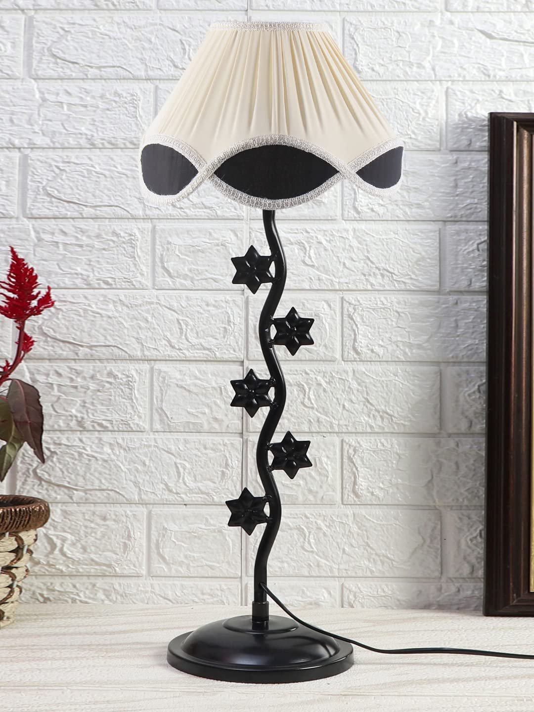 Multicolor Vinatge Shade Iron Star lamp (12x25.2) Inches -8