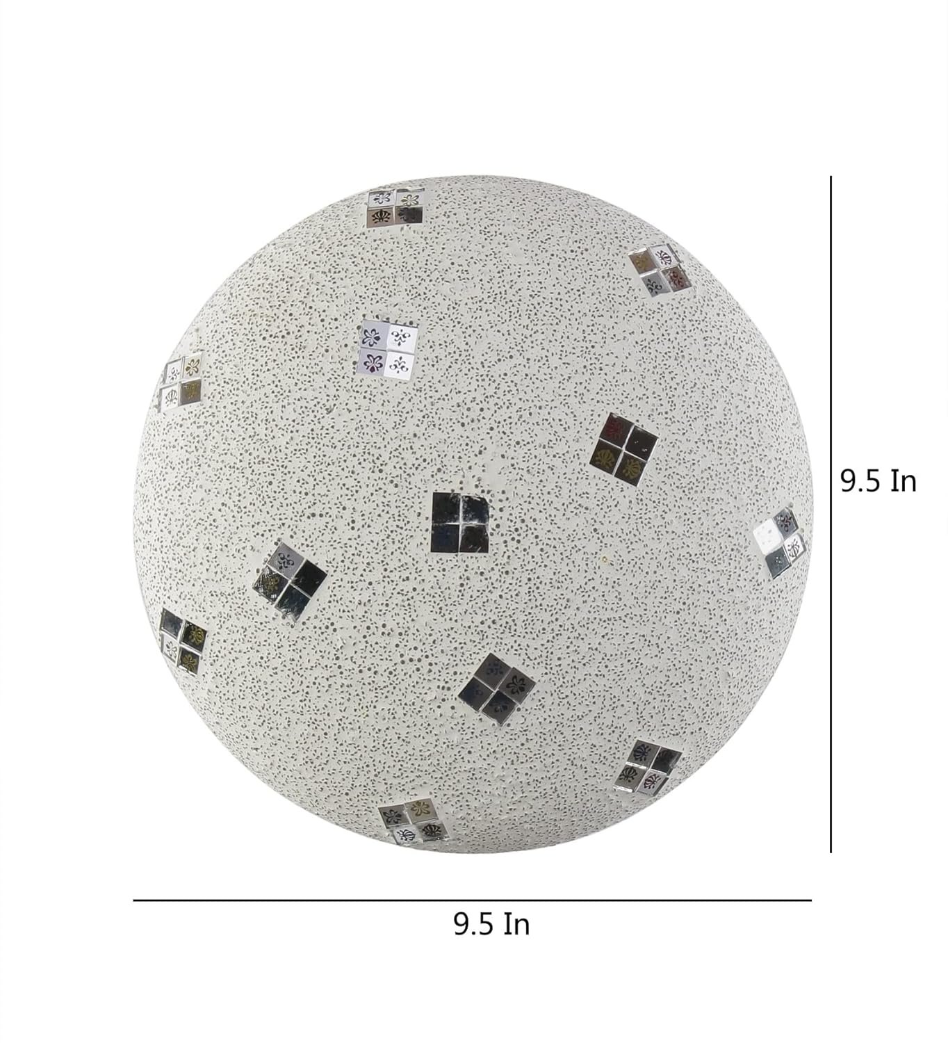 Multicolor Glass Mosaic Flush Mounted Lamp (FC09)