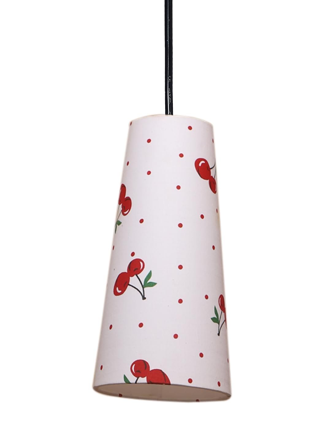 Multicolor Cotton Cluster Hanging Lamp - - (10x21 inches) Height Adjsutable-H
