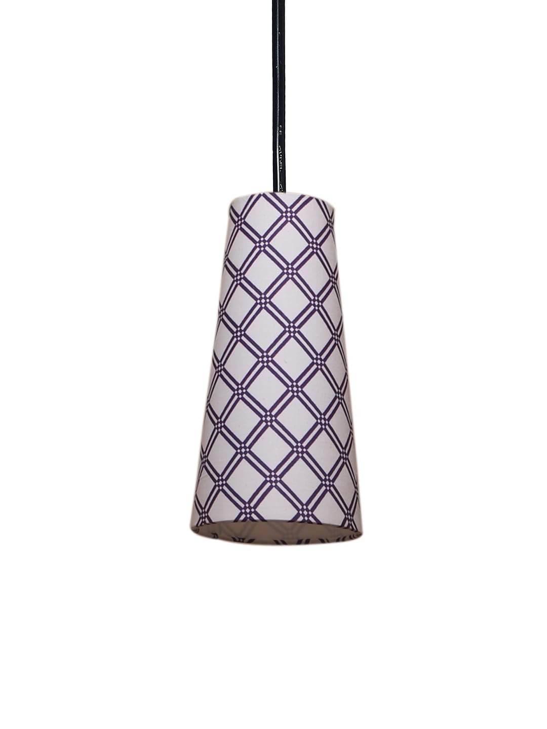 Multicolor Cotton Cluster Hanging Lamp - - (10x21 inches) Height Adjsutable-J