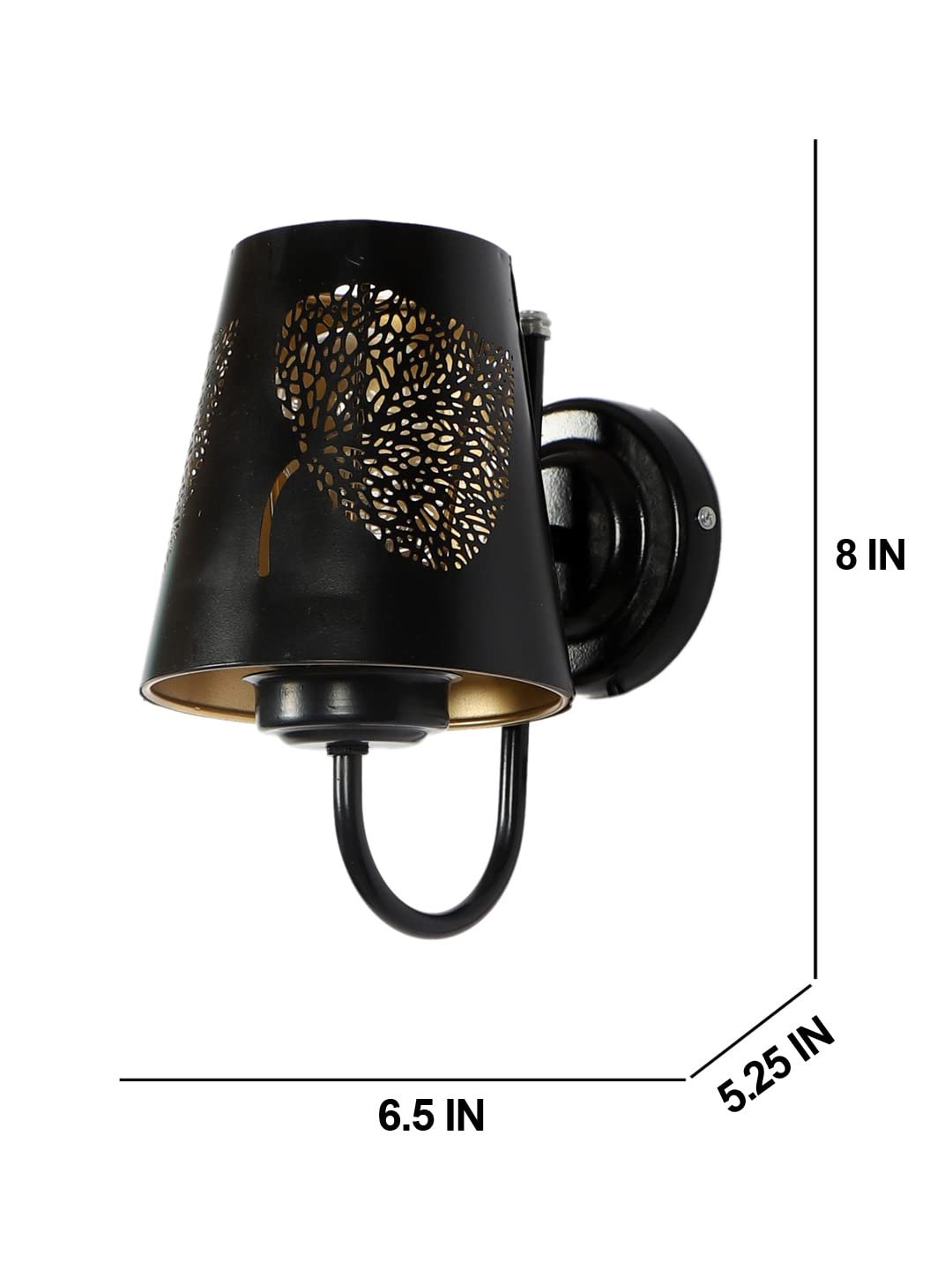 Multicolor Wall Lamp | Elegant Metal Material | Stylish Ambient Light for Home, Office, Living Room, Bedroom, Hallway | Modern Decorative Wall Sconce - Model IT11