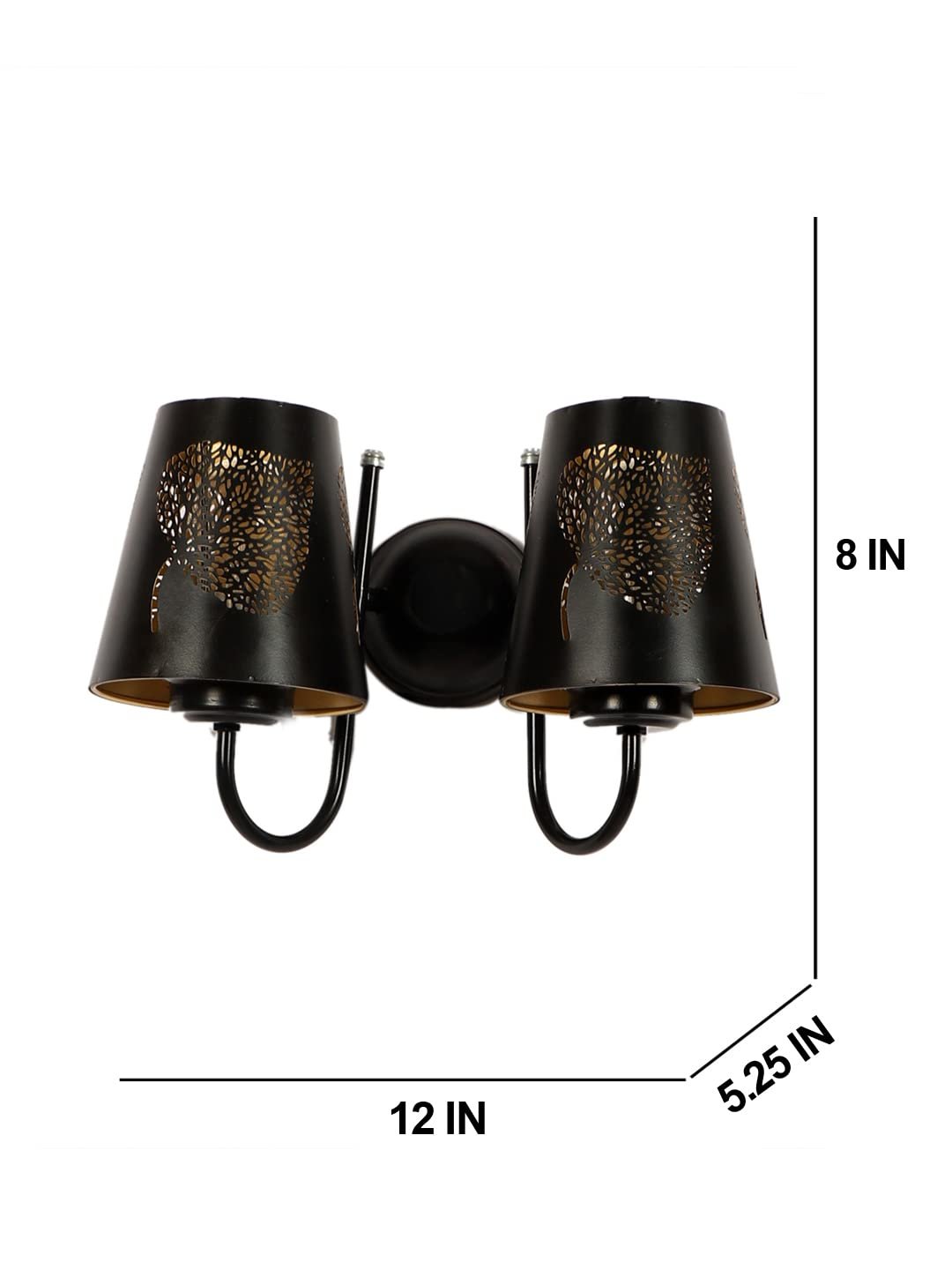 Multicolor Wall Lamp | Elegant Metal Material | Stylish Ambient Light for Home, Office, Living Room, Bedroom, Hallway | Modern Decorative Wall Sconce - Model IT19