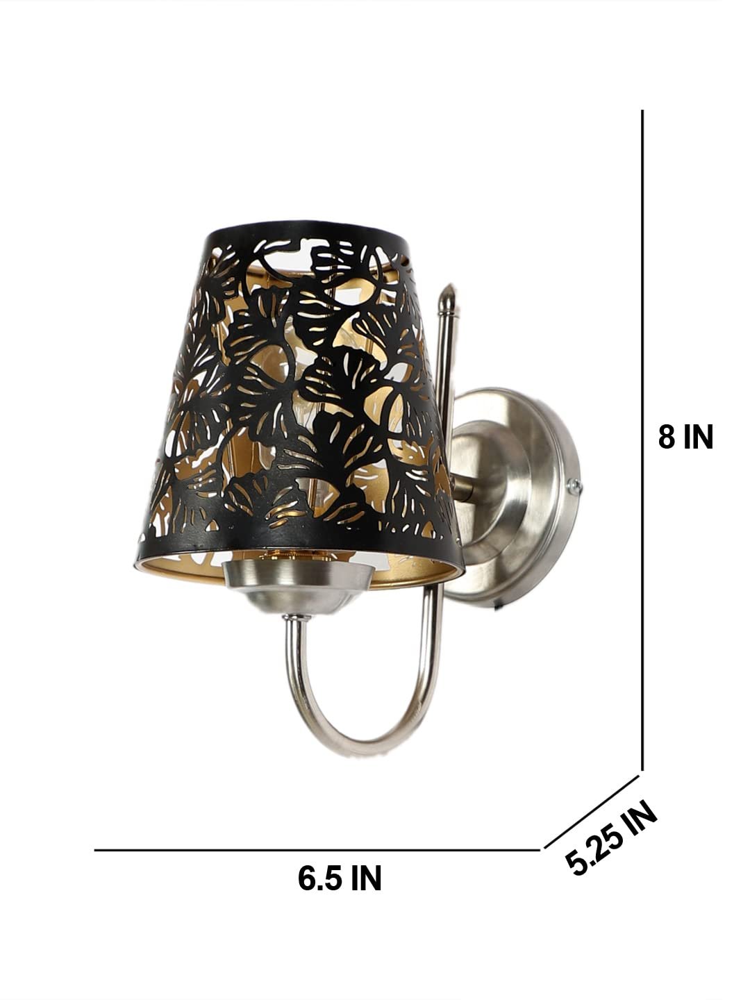 Multicolor Wall Lamp | Elegant Metal Material | Stylish Ambient Light for Home, Office, Living Room, Bedroom, Hallway | Modern Decorative Wall Sconce - Model IT30