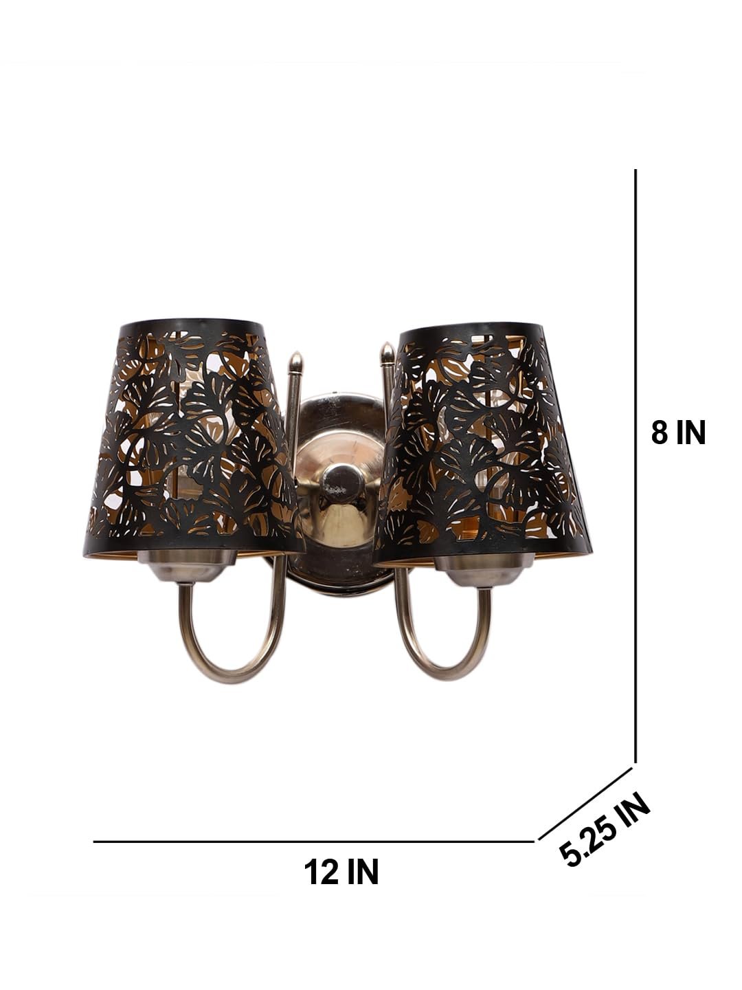 Multicolor Wall Lamp | Elegant Metal Material | Stylish Ambient Light for Home, Office, Living Room, Bedroom, Hallway | Modern Decorative Wall Sconce - Model IT38