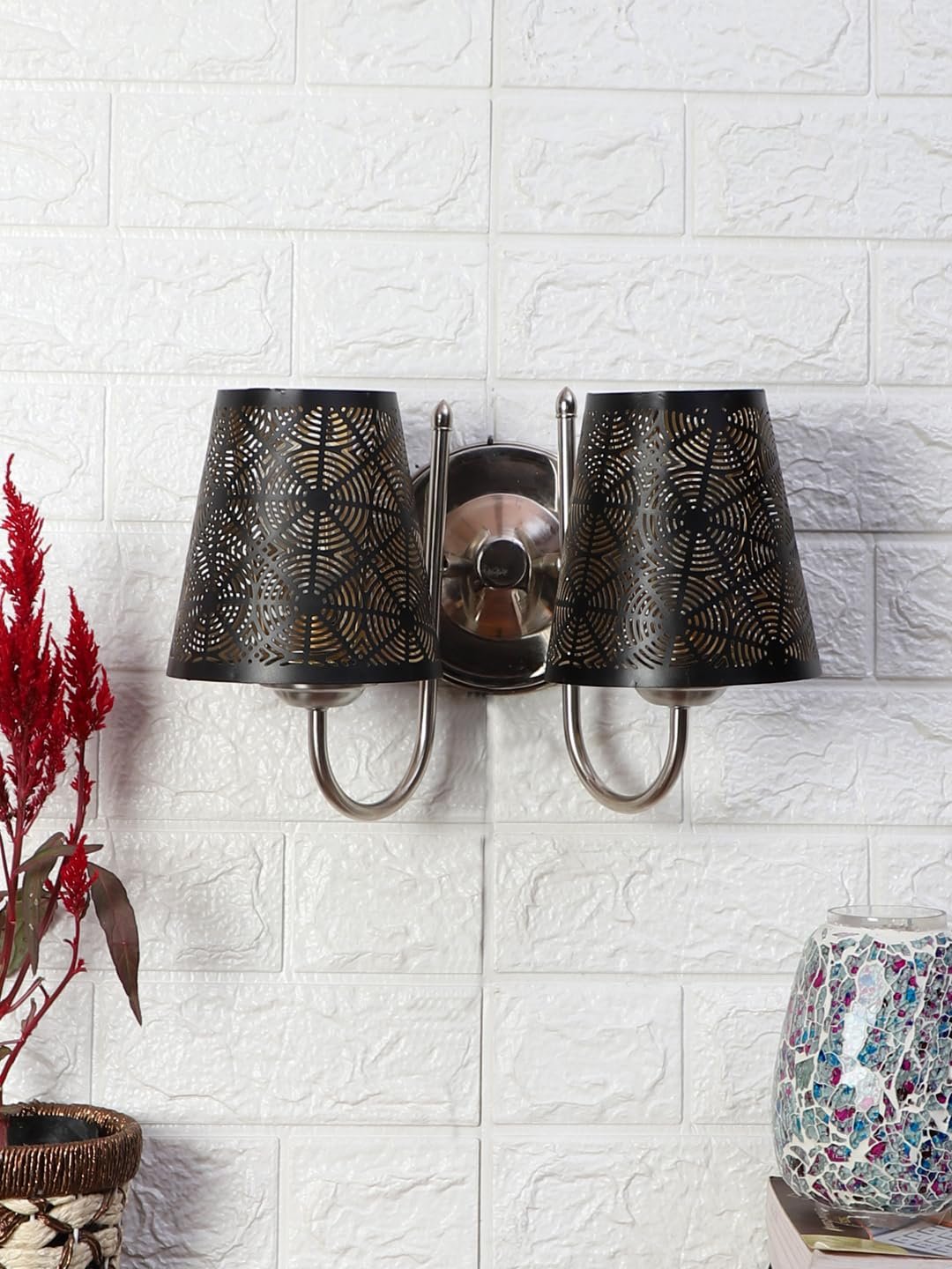 Multicolor Wall Lamp | Elegant Metal Material | Stylish Ambient Light for Home, Office, Living Room, Bedroom, Hallway | Modern Decorative Wall Sconce - Model IT39