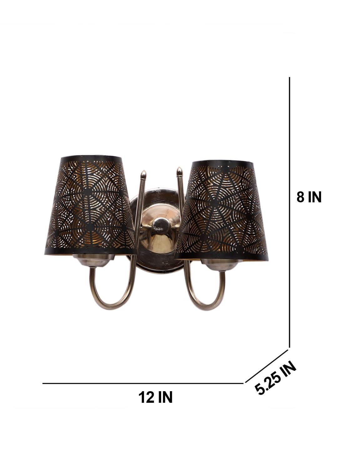 Multicolor Wall Lamp | Elegant Metal Material | Stylish Ambient Light for Home, Office, Living Room, Bedroom, Hallway | Modern Decorative Wall Sconce - Model IT39