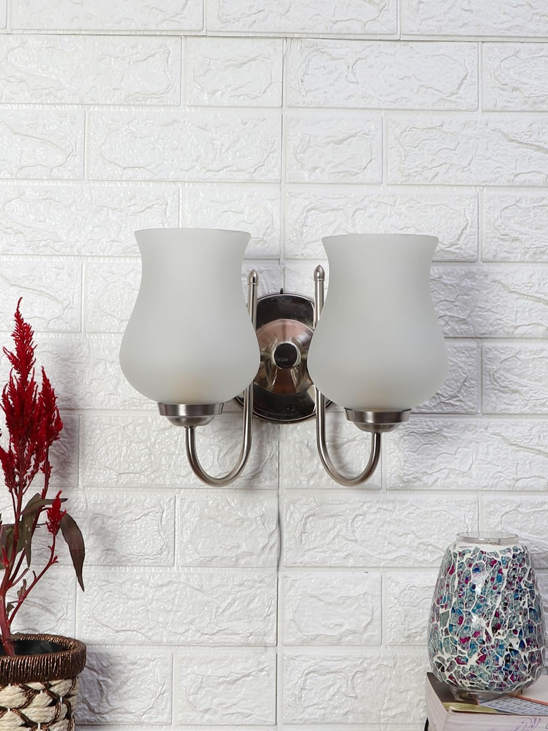 Multicolor Wall Lamp | Elegant Metal Material | Stylish Ambient Light for Home, Office, Living Room, Bedroom, Hallway | Modern Decorative Wall Sconce - Model IT40