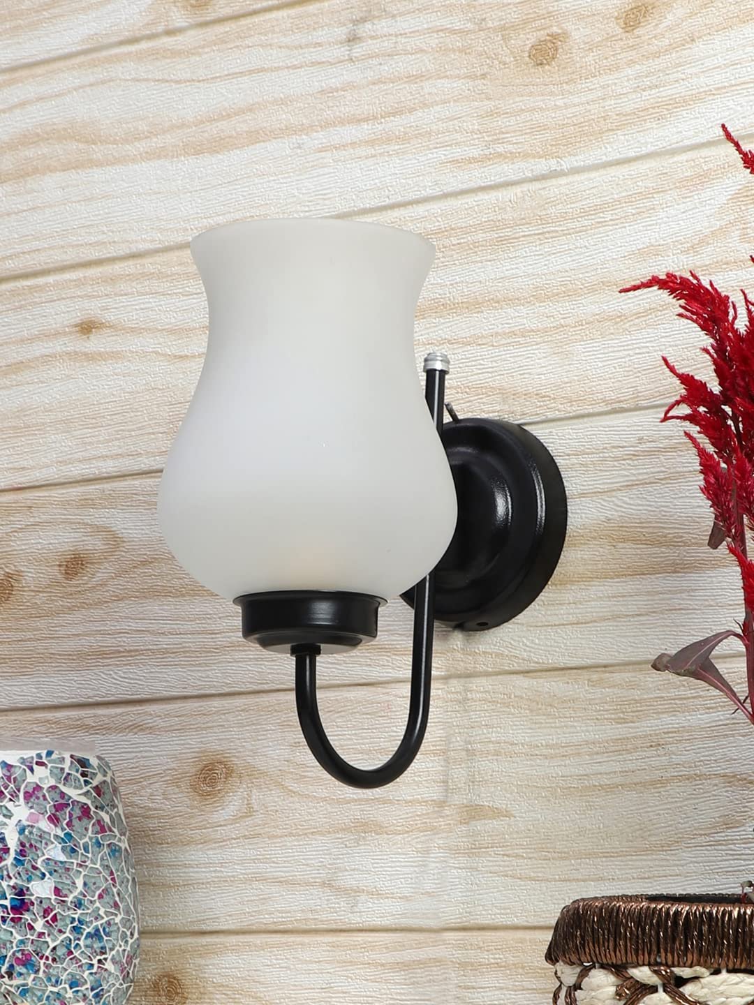 Milky Glass Wall Mounted Lamp(JH16)